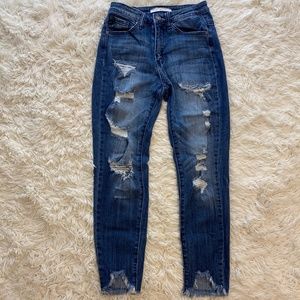 High waisted Kancan jeans